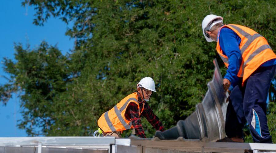 Professional metal roof installation in Aberdeen, OH